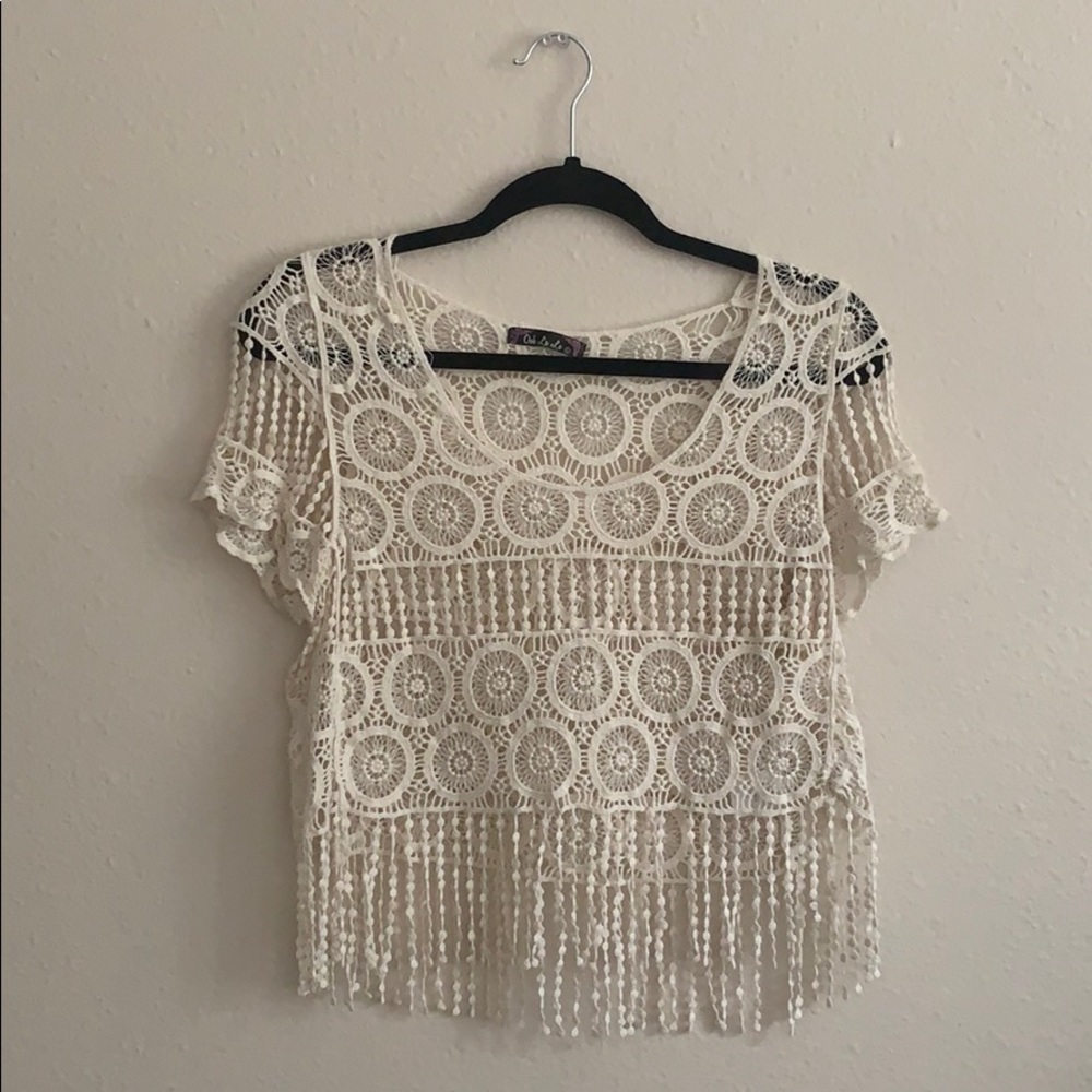 Lace Bohemian Style Shirt